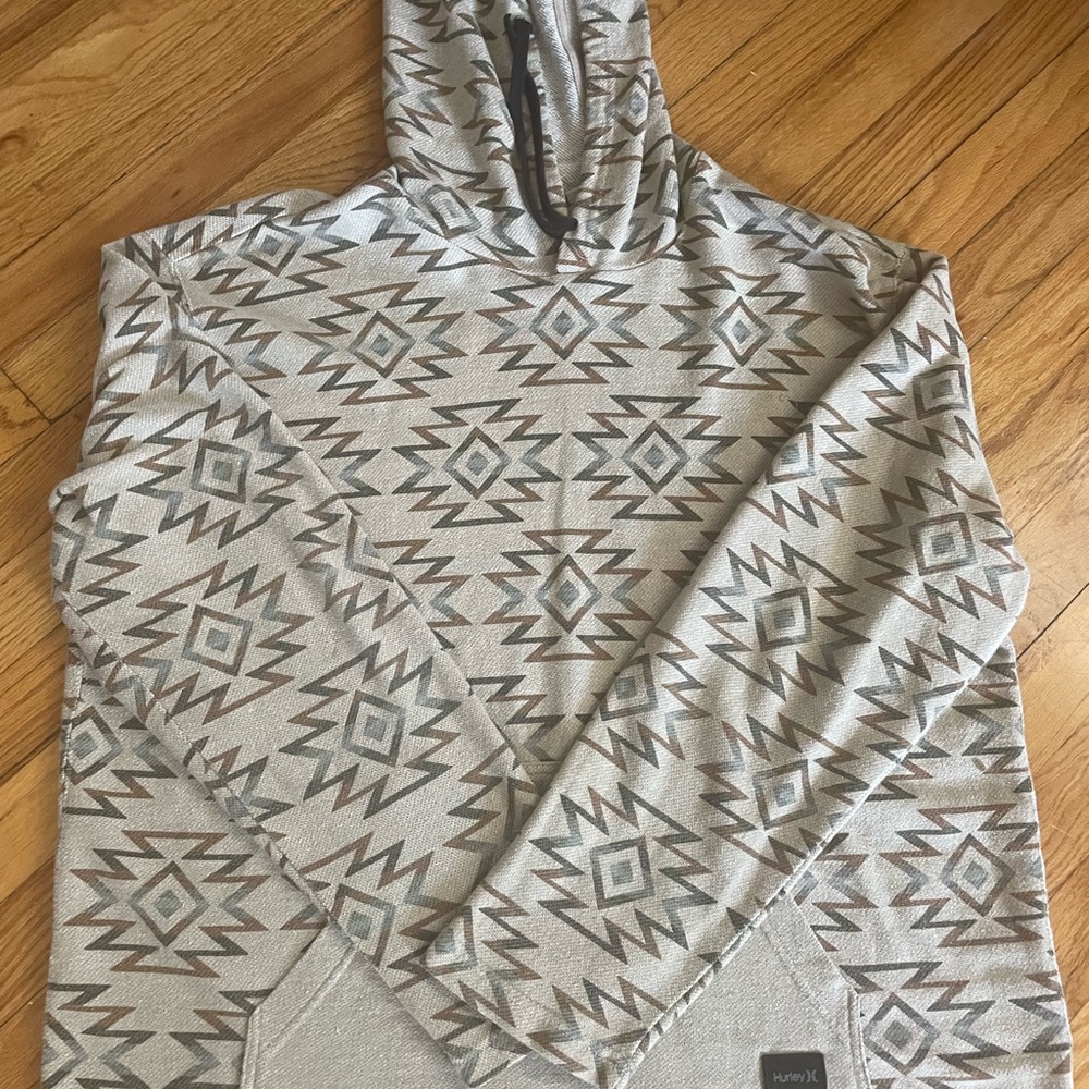 Nice Hurley Aztec patterned Hoodie